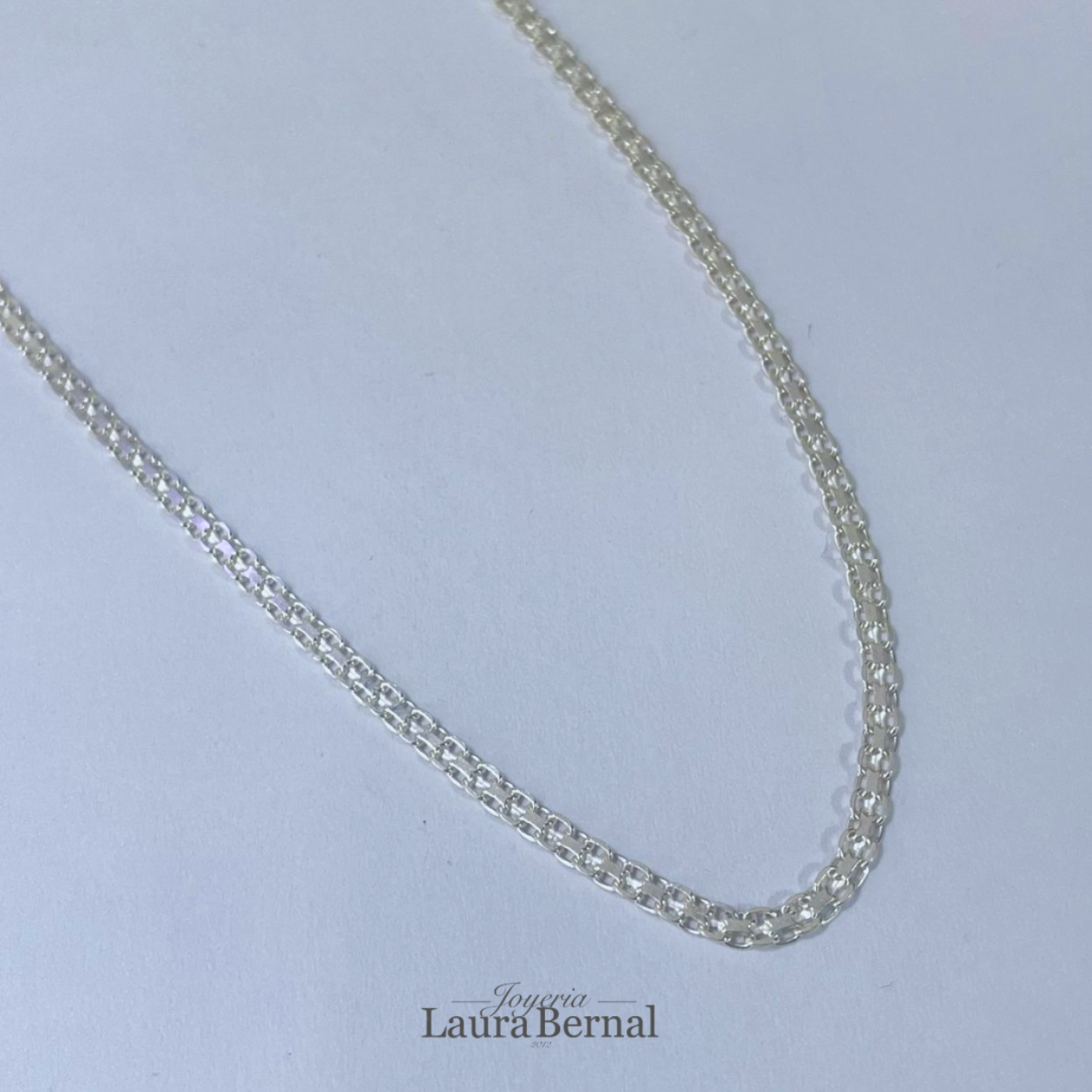 Cadena china 3.99 gr / 50 cm / 2 mm plata italiana