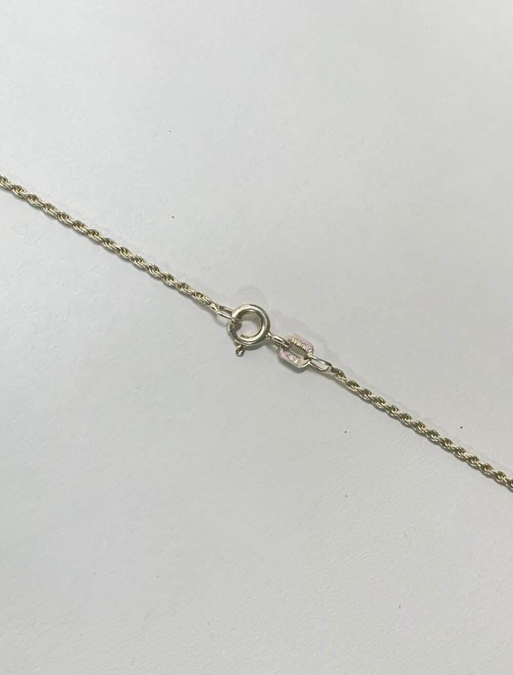 Cadena lazo 2.49 gr / 50 cm / 1 mm plata italiana - Imagen 2