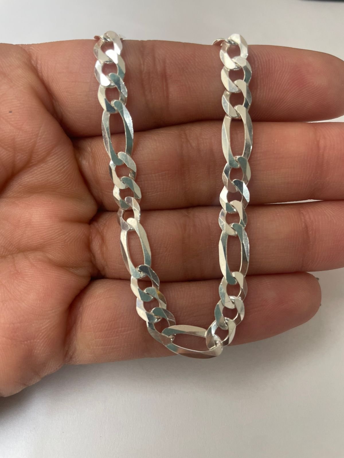 Cadena Cartier 16.30 gr / 60 cm / 5 mm plata italiana - Imagen 3