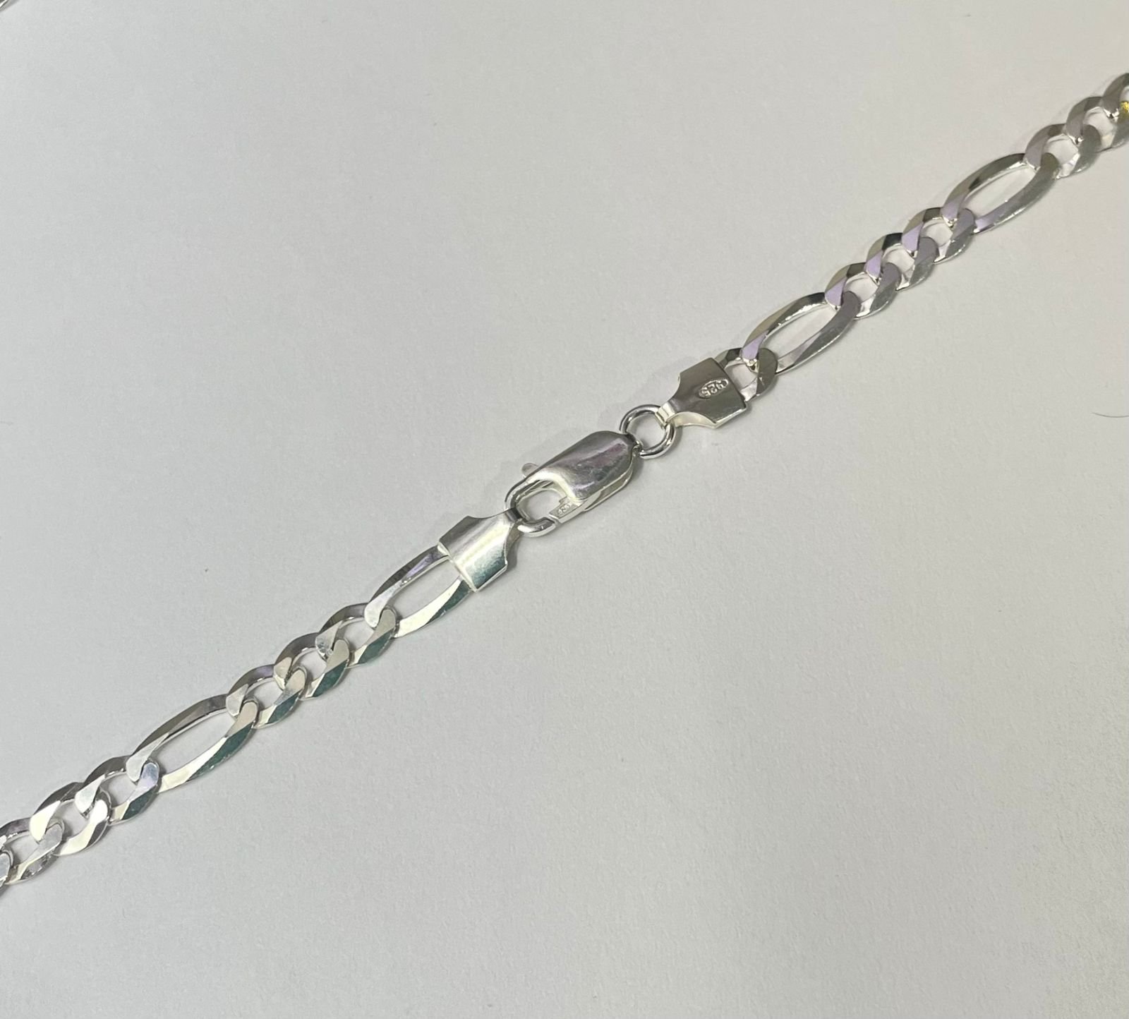 Cadena Cartier 16.30 gr / 60 cm / 5 mm plata italiana - Imagen 2
