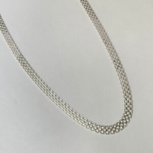 Cadena China 11.57 gr / 60 cm / 5 mm plata italiana