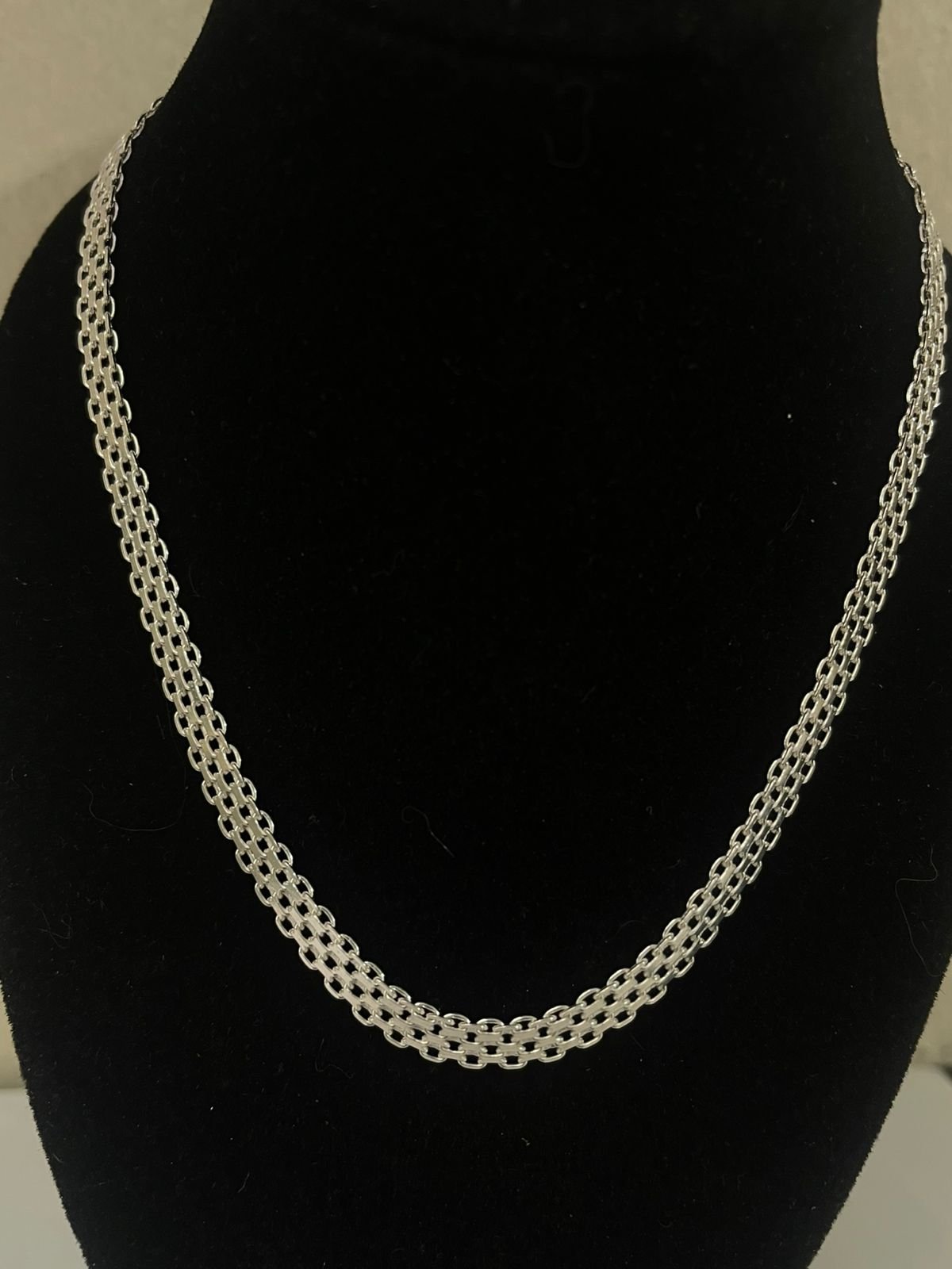 Cadena China 11.57 gr / 60 cm / 5 mm plata italiana - Imagen 4
