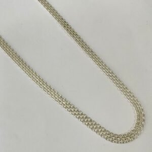 Cadena China 8.50 gr / 50 cm / 5 mm plata italiana