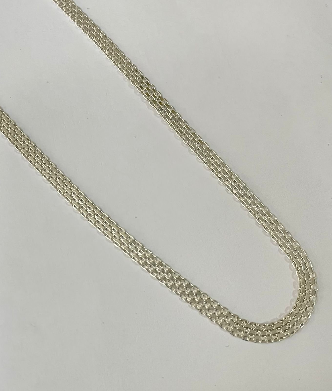 Cadena China 8.50 gr / 50 cm / 5 mm plata italiana