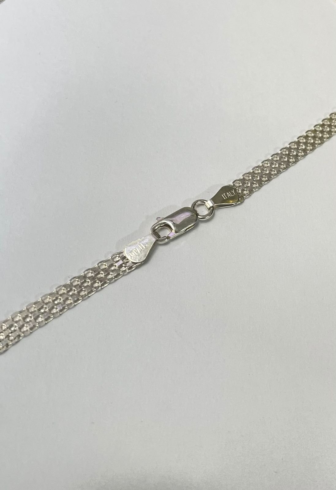 Cadena China 8.50 gr / 50 cm / 5 mm plata italiana - Imagen 2