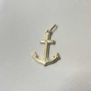 Dije ancla 3 gr / 4 cm / plata italiana