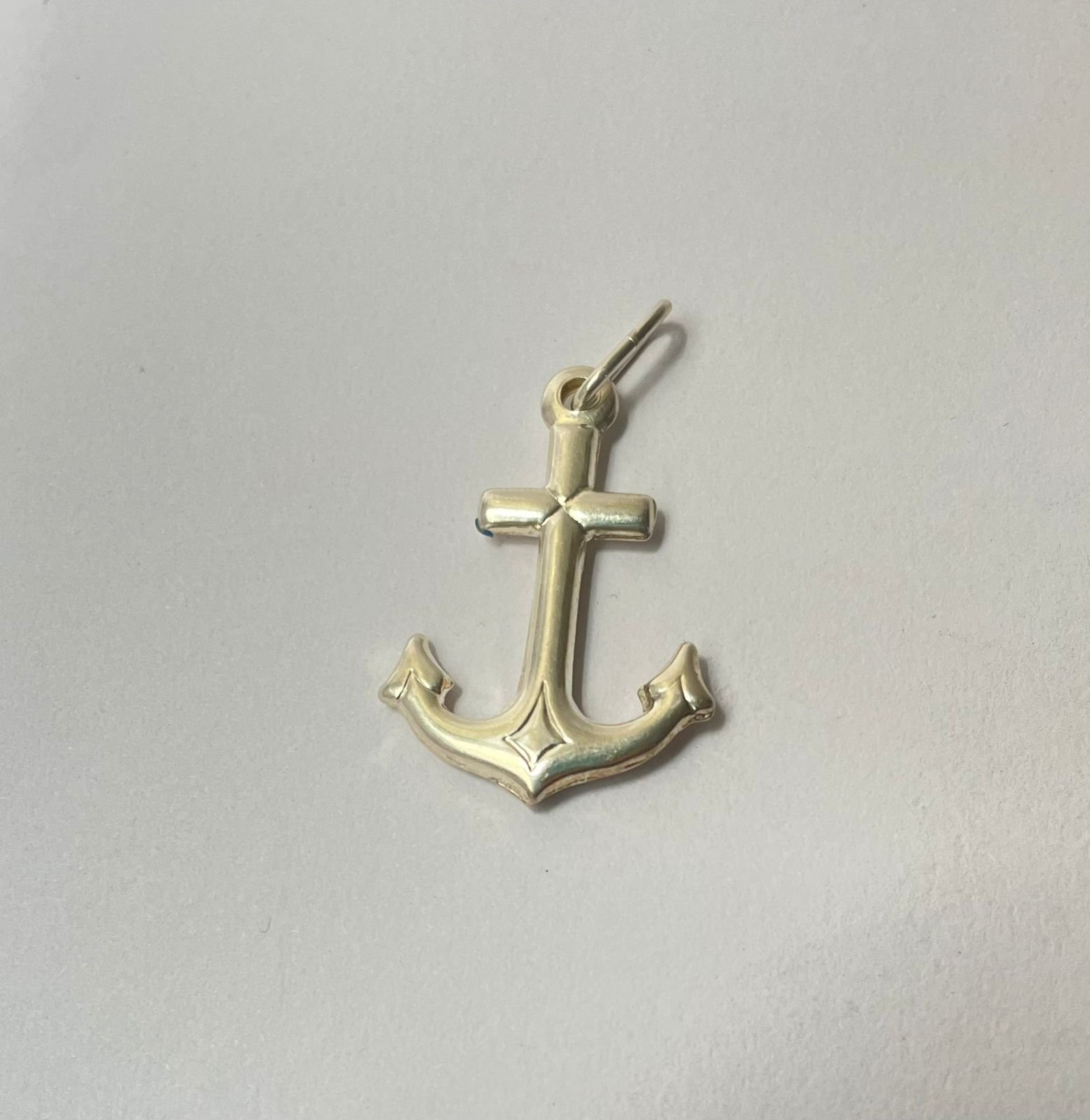 Dije ancla 3 gr / 4 cm / plata italiana