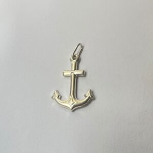 Dije ancla 3.16 gr / 4.5 cm / plata italiana