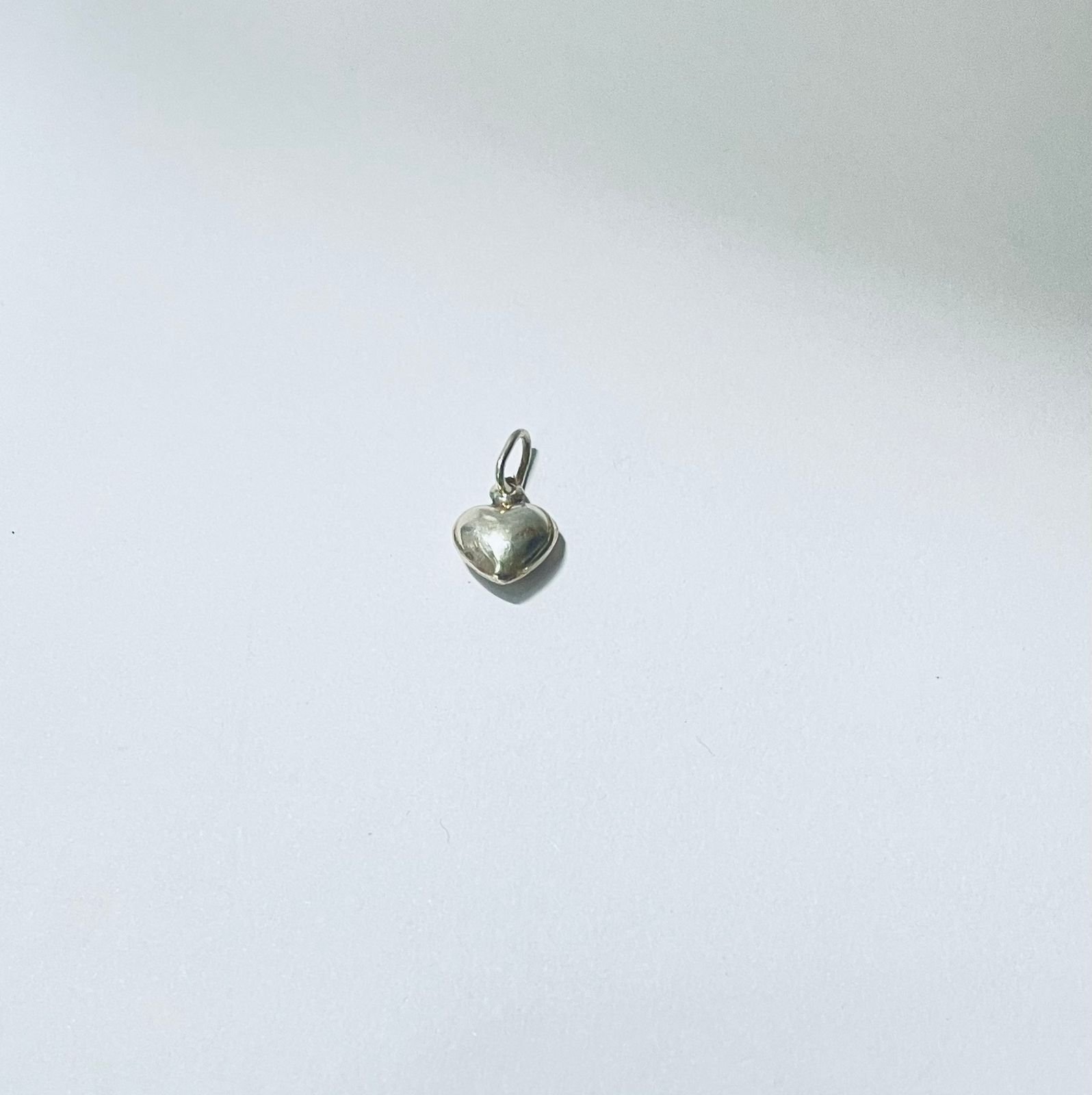 Dije corazón 0.75 gr / 1.5 cm / plata italiana