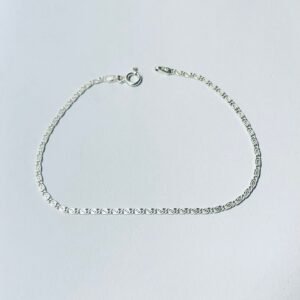 Pulsera especial 1.57 gr / 19 cm / 1 mm plata italiana