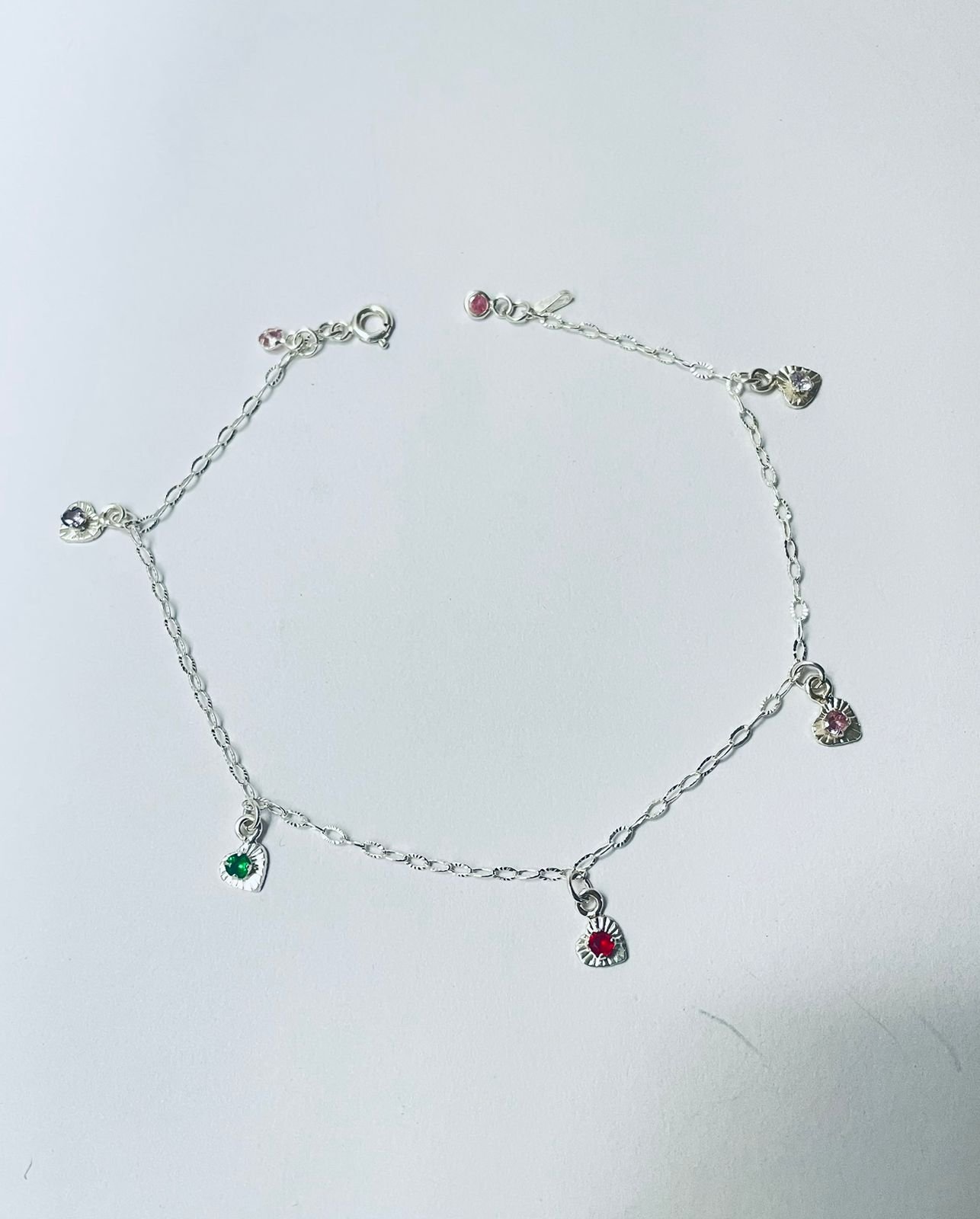 Tobillera especial 3.24 gr / 25.5 cm / 1 mm plata italiana