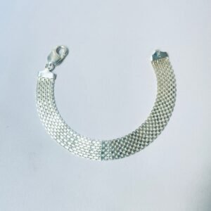Pulso chino 13.91 gr / 21 cm / 1 cm plata italiana