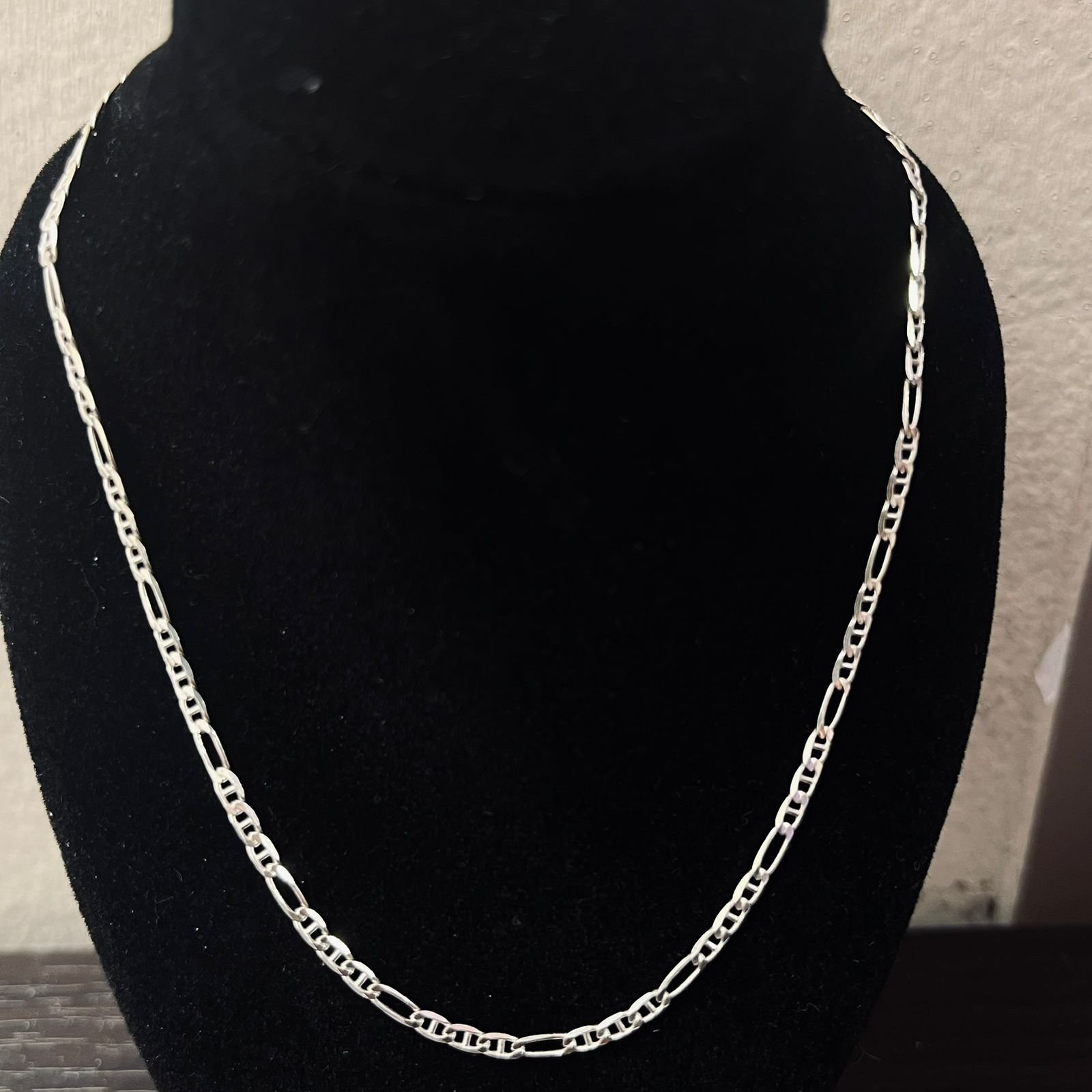 Cadena Cartier 4.8 gr / 60 cm / 1.5 mm plata italiana - Imagen 4