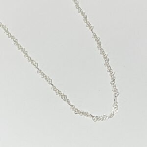 Cadena corazón 2.47 gr / 50 cm / 1.5 mm plata italiana
